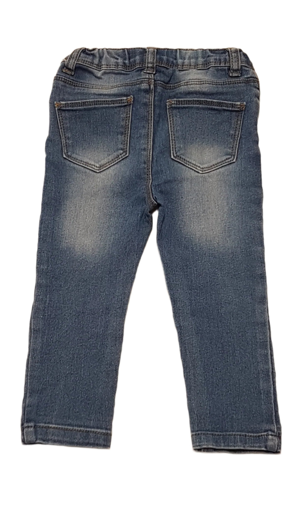 BABY GIRLS SZTRECSI,KOPTATOTT KISLÁNY FARMERNACI,ÁLLÍTHATÓ GUMIS DERÉKRÉSSZEL 92