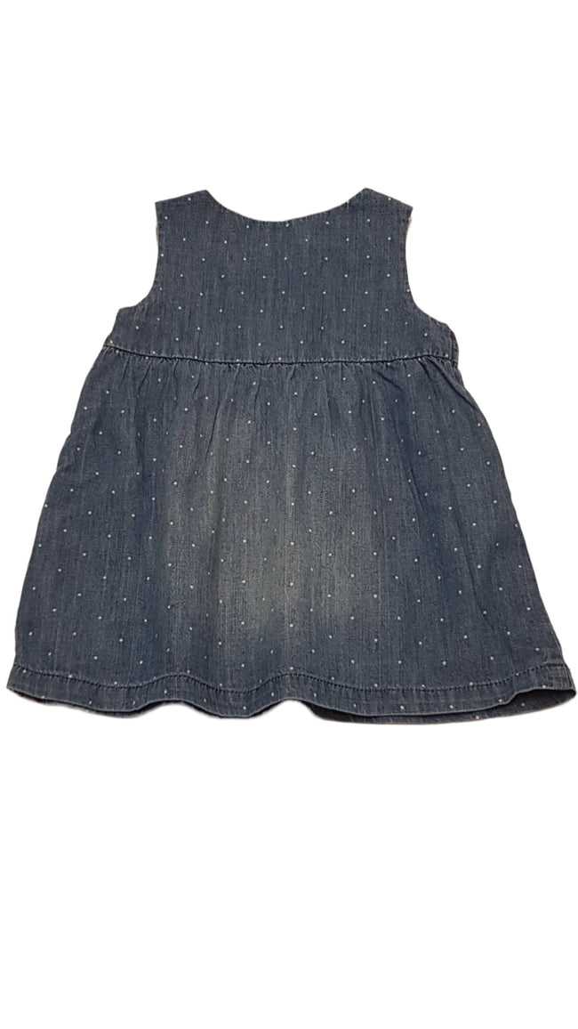 H&M KOPTATOTT,APRÓ PÖTTYÖS,PUHA FARMER  KISLÁNY RUHÁCSKA 74 Main Image