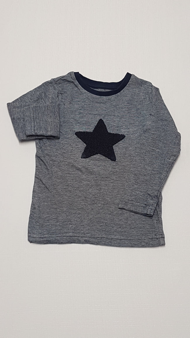M&S KIDS 3D CSILLAGMINTÁS KISFIÚ FELSŐ 86-92 Hover Image