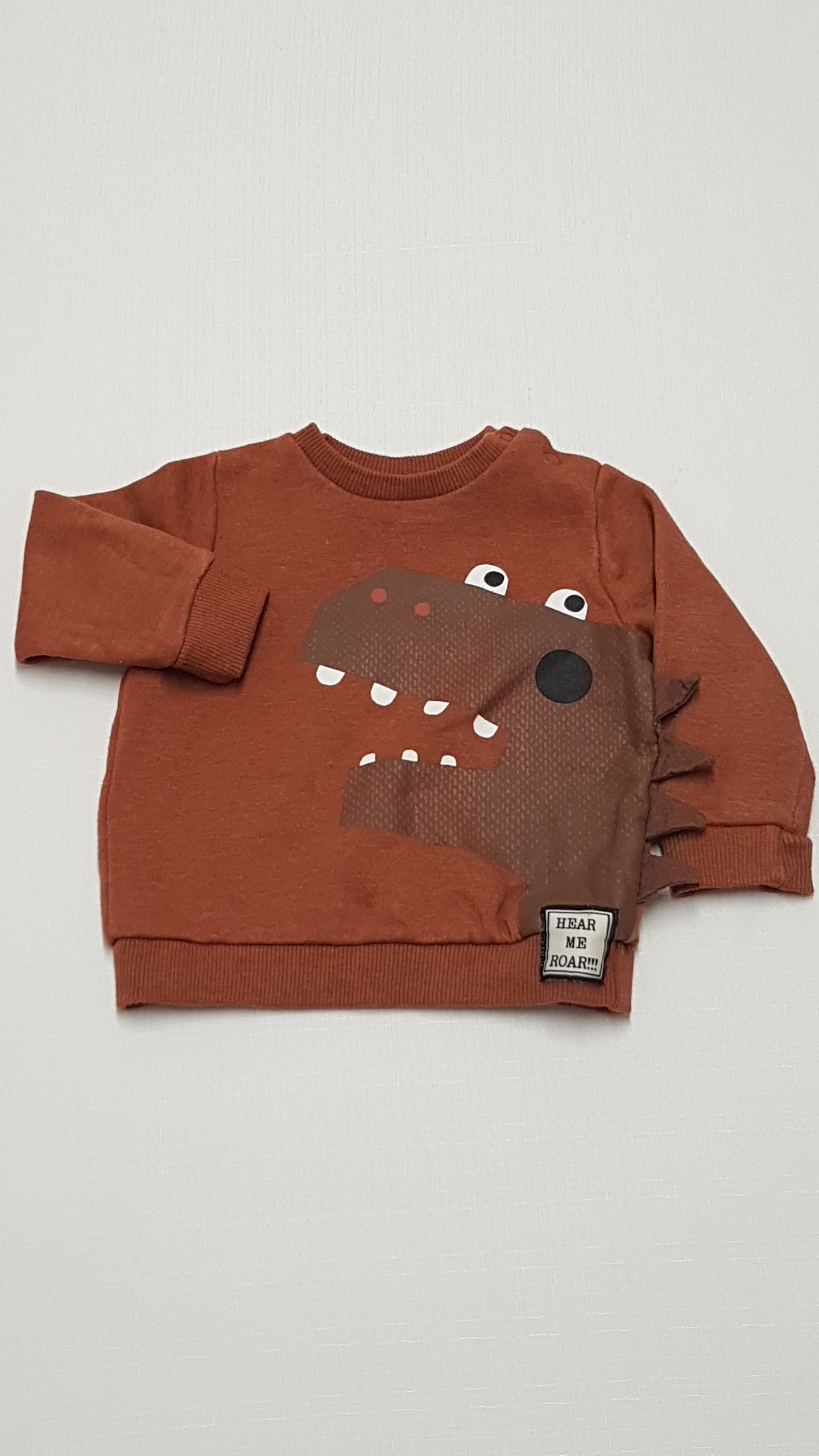 F&F KIDS SÁRKÁNYOS KISFIÚ PULÓVER 68
