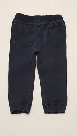 MATALAN GUMIS DEREKÚ,SÖTÉTKÉK KISFIÚ JOGGER 74-80