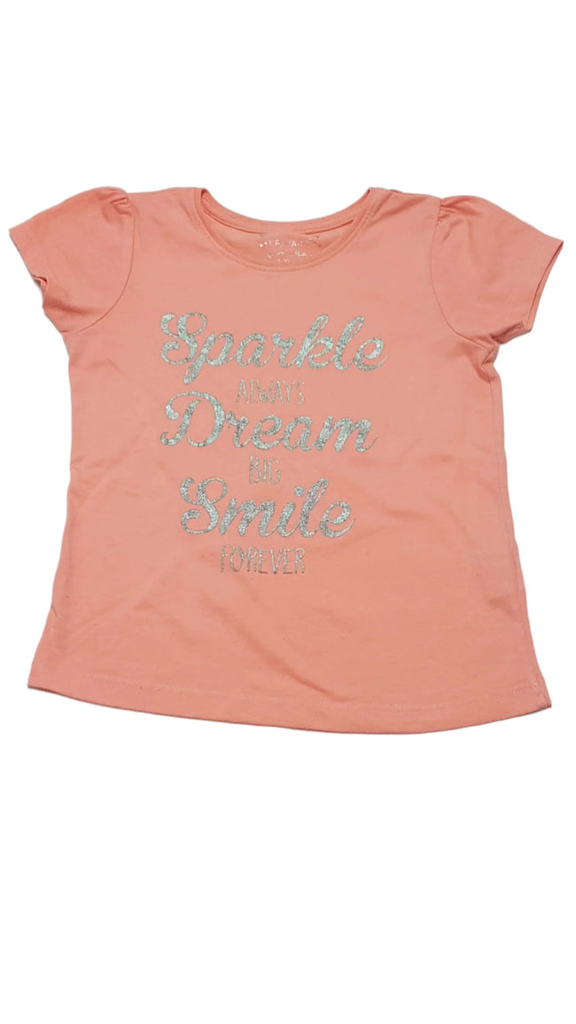 PRIMARK FELIRATOS KISLÁNY PÓLÓ 116 Hover Image