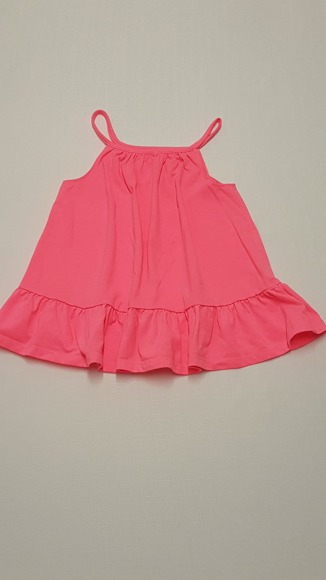 F&F KIDS PINK SZÍNŰ,FODROS ALJÚ,PÁNTOS KISLÁNY TUNIKA FELSŐ 122 Hover Image