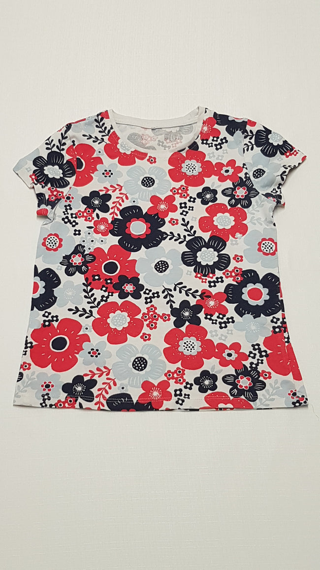 GEORGE SZÍNES ,NAGY VIRÁGOS KISLÁNY PÓLÓ 122-128 Hover Image