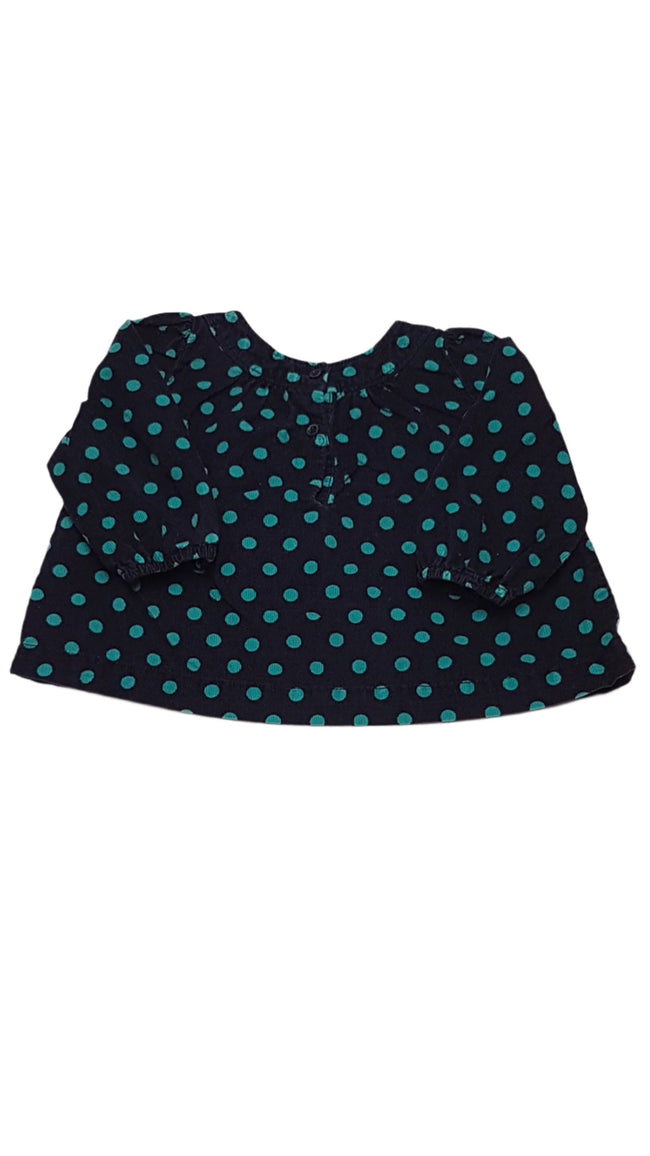 BABY GAP PÖTTYÖS,MIKRÓBÁRSONY KISLÁNY TUNIKA FELSŐ  74-80 Main Image