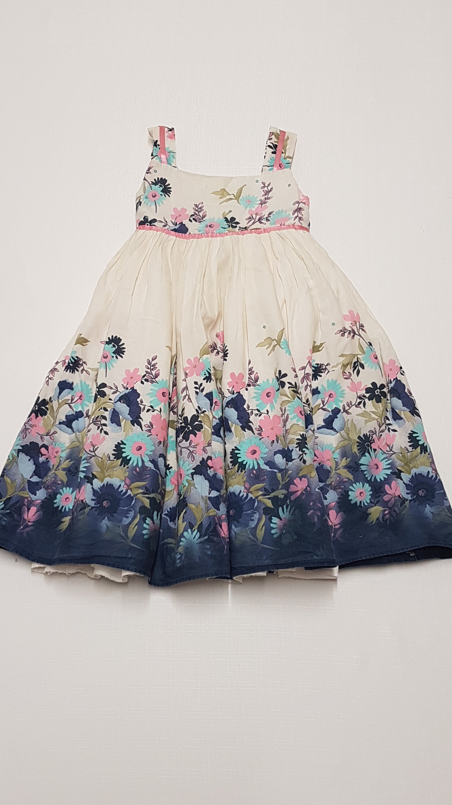 M&S KIDS GYÖNYÖRŰ SZÉP,PÁNTOS,ALSÓSZOKNYÁS KISLÁNY RUHÁCSKA 104