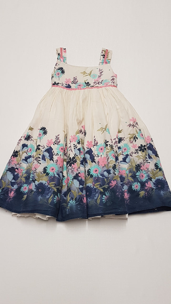 M&S KIDS GYÖNYÖRŰ SZÉP,PÁNTOS,ALSÓSZOKNYÁS KISLÁNY RUHÁCSKA 104 Hover Image