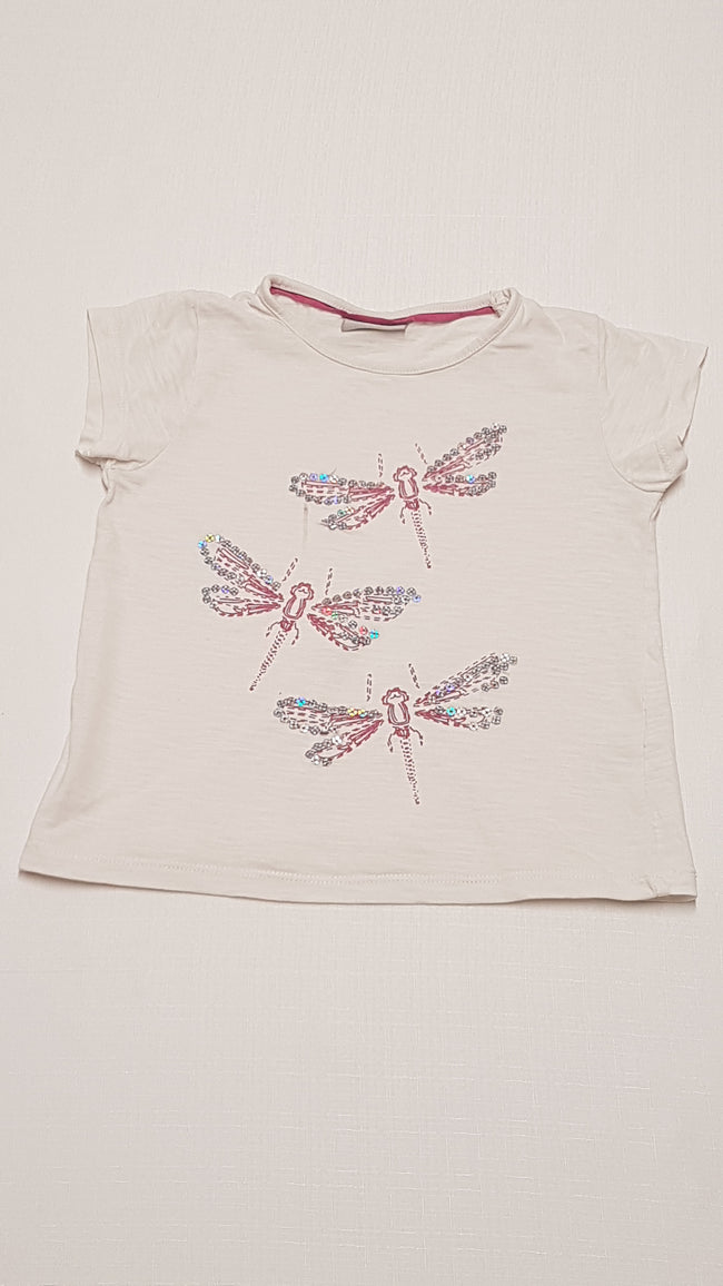 MATALAN SZÍNES,FLITTERES,SZITAKÖTŐS KISLÁNY PÓLÓ 116 Hover Image