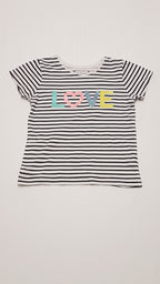 PRIMARK CSILLÁMPOROS,LOVE FELIRATOS,KISLÁNY PÓLÓ 122