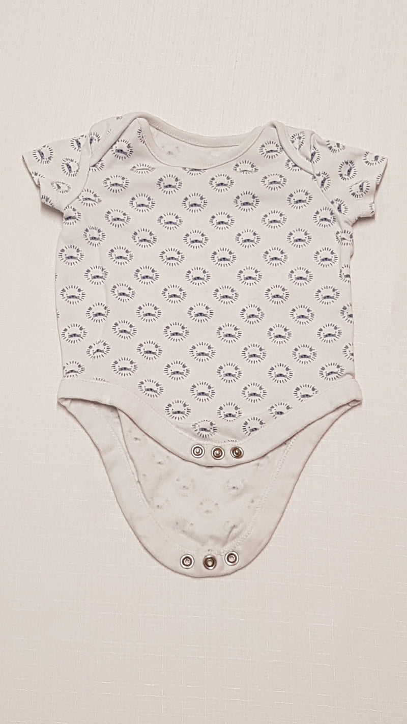 F&F KIDS OROSZLÁN FEJES KISFIÚ BODY 68