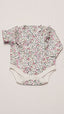 MOTHERCARE APRÓ VIRÁGMINTÁS,FODROS,CSAJOS KISLÁNY BODY 50
