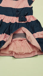 MATALAN CSODASZÉP,ALSÓ SZOKNYÁS,MASNIS ,CSÍKOS,ALKALMI KISLÁNY RUHA 98