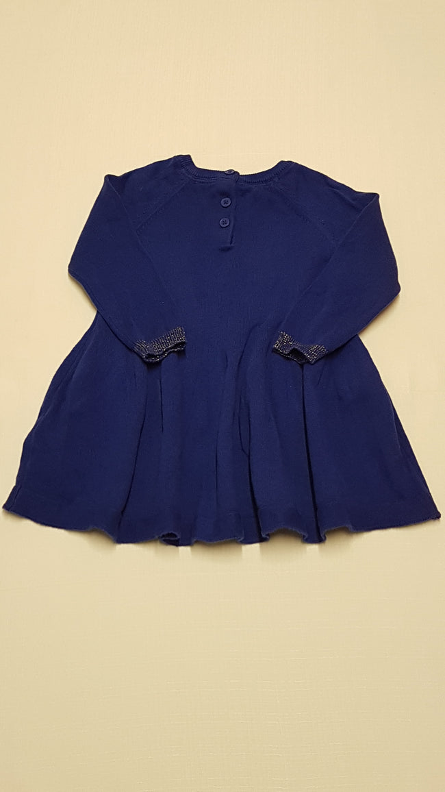 M&S KIDS CSODASZÉP,SZÍNES,FLITTERES,UNICORNOS,VÉKONY KÖTÉSŰ KISLÁNY RUHA 92 Main Image
