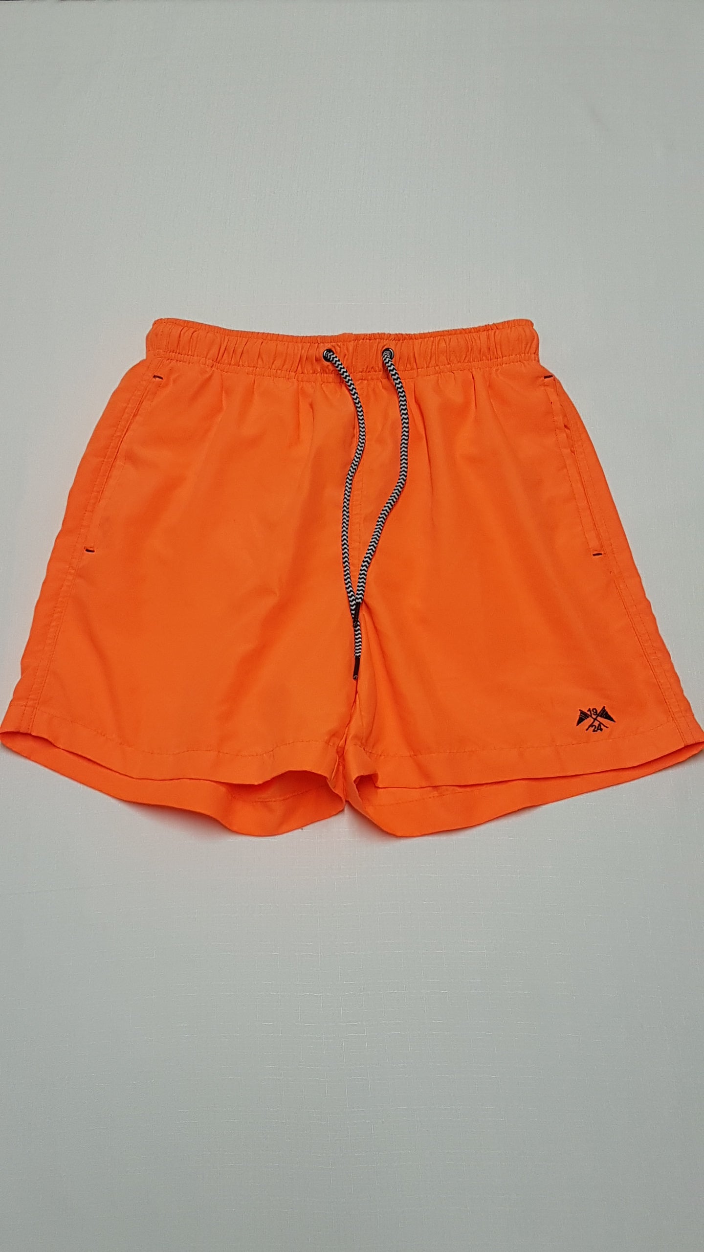 NEXT GUMIS DEREKÚ,NARANCSSÁRGA SZÍNŰ FIÚ FÜRDŐNADRÁG 164-176