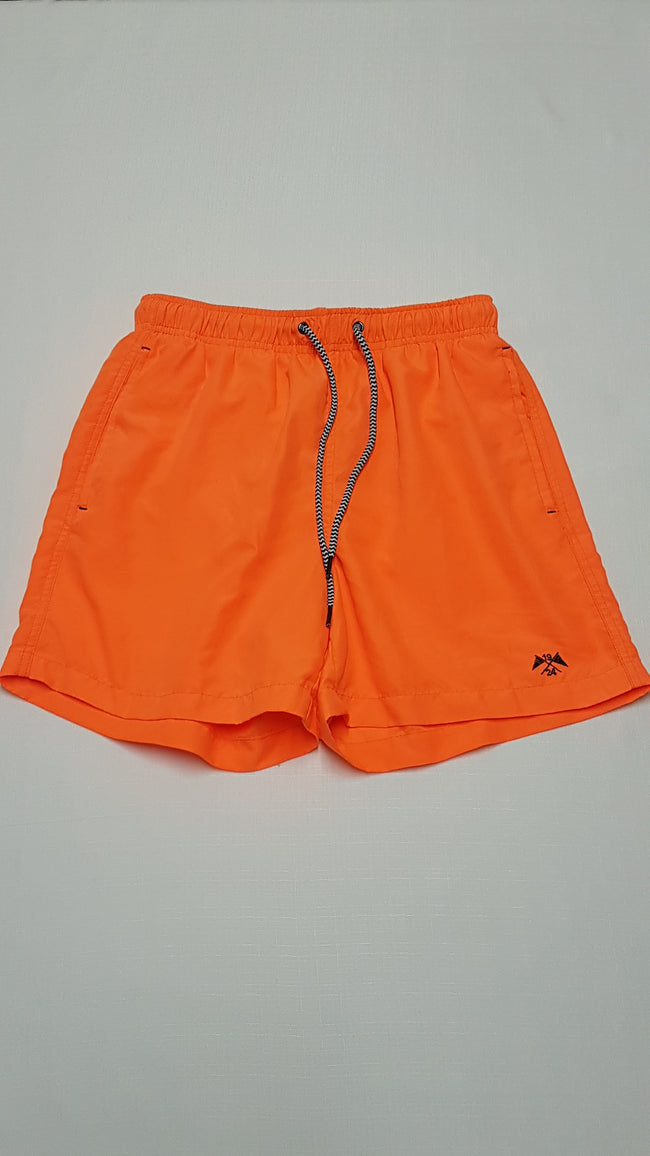 NEXT GUMIS DEREKÚ,NARANCSSÁRGA SZÍNŰ FIÚ FÜRDŐNADRÁG 164-176 Hover Image