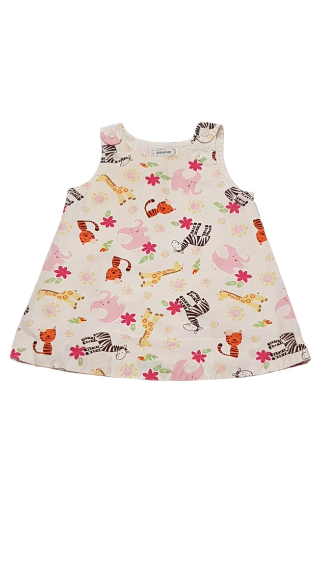 BABY GAP ARANYOS ÁLLATFIGURÁS,MINŐSÉGI KISLÁNY RUHÁCSKA 68 Hover Image