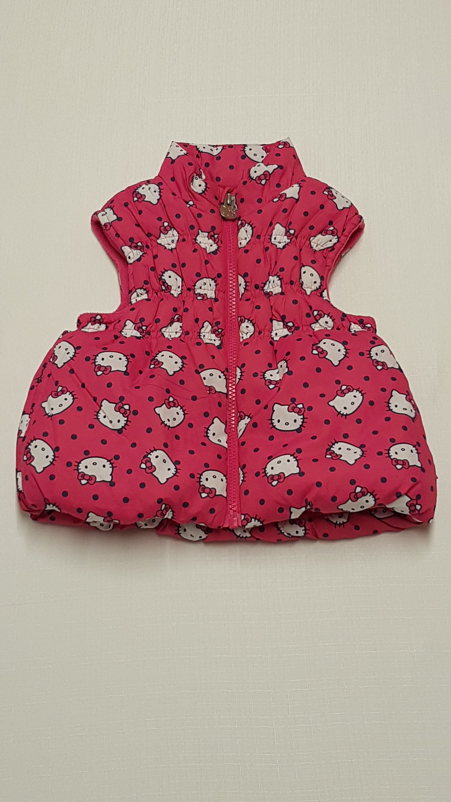 TU KIDS TÜNDÉRI , HELLO KITTY,THERMO BÉLÉSES KISLÁNY MELLÉNY 80-86