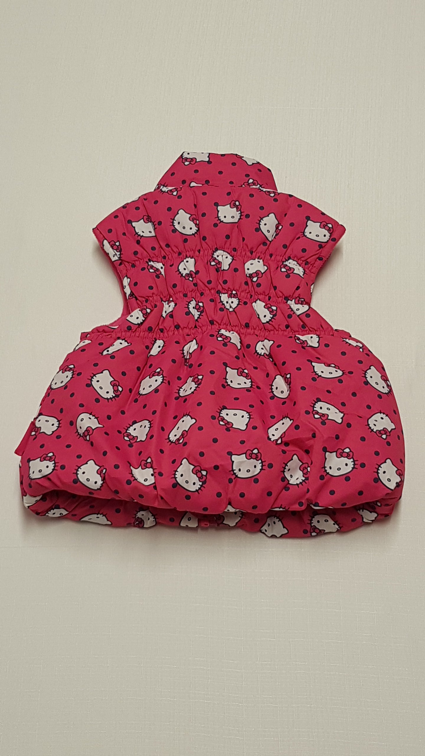 TU KIDS TÜNDÉRI , HELLO KITTY,THERMO BÉLÉSES KISLÁNY MELLÉNY 80-86