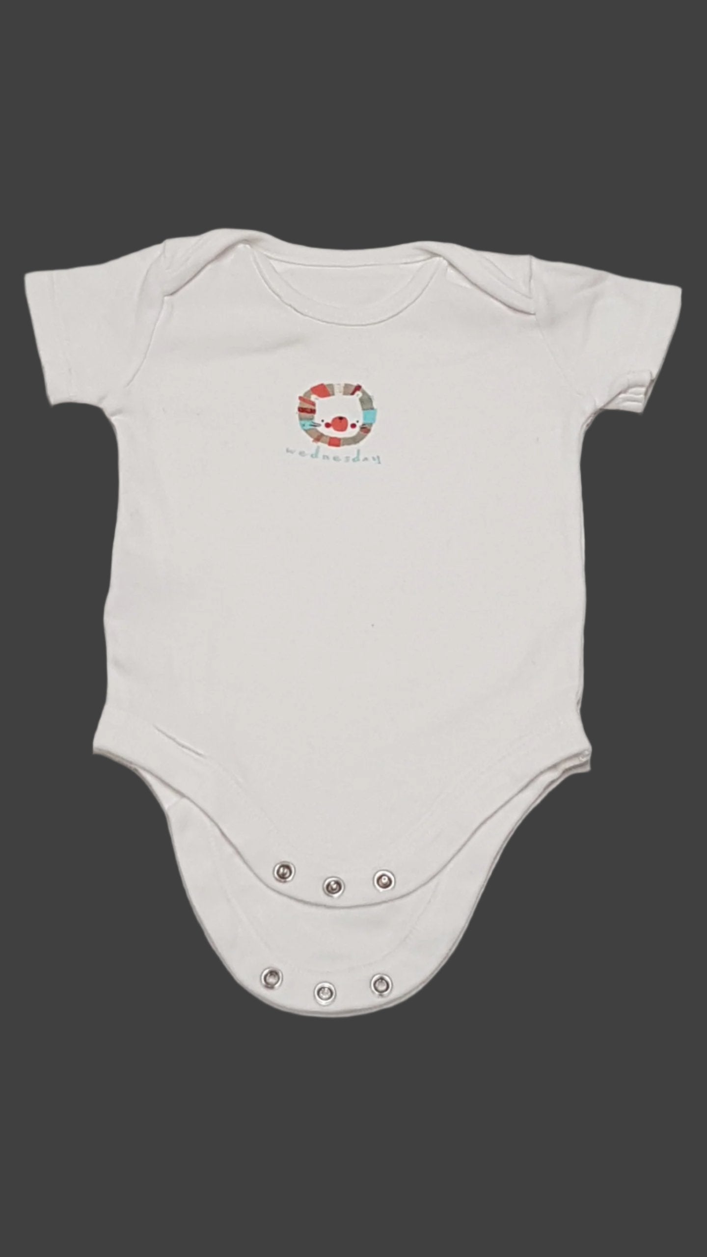 TU KIDS OROSZLÁN FEJES UNISEX BODY 62-68
