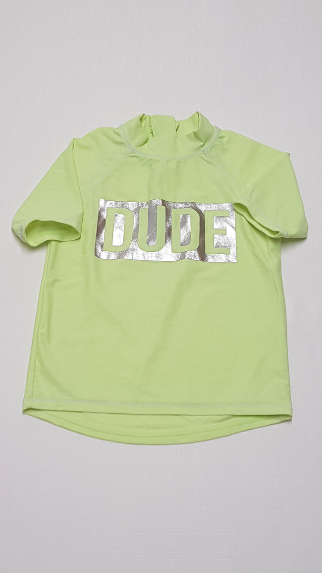 TU KIDS DUDE FELIRATÚ UNISEX ÚSZÓFELSŐ  110-116 Hover Image