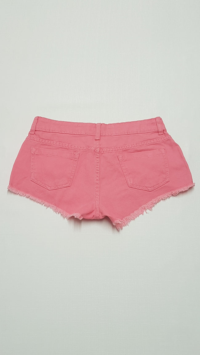 DENIM CO. TRENDI,RÓZSASZÍN SZÍNŰ,KISLÁNY FARMER RÖVIDNACI 158-164 Main Image