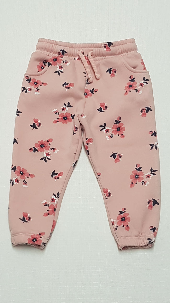 F&F KIDS GYÖNYÖRŰ SZÉP VIRÁGMINTÁS,KISLÁNY JOGGER 86 Hover Image