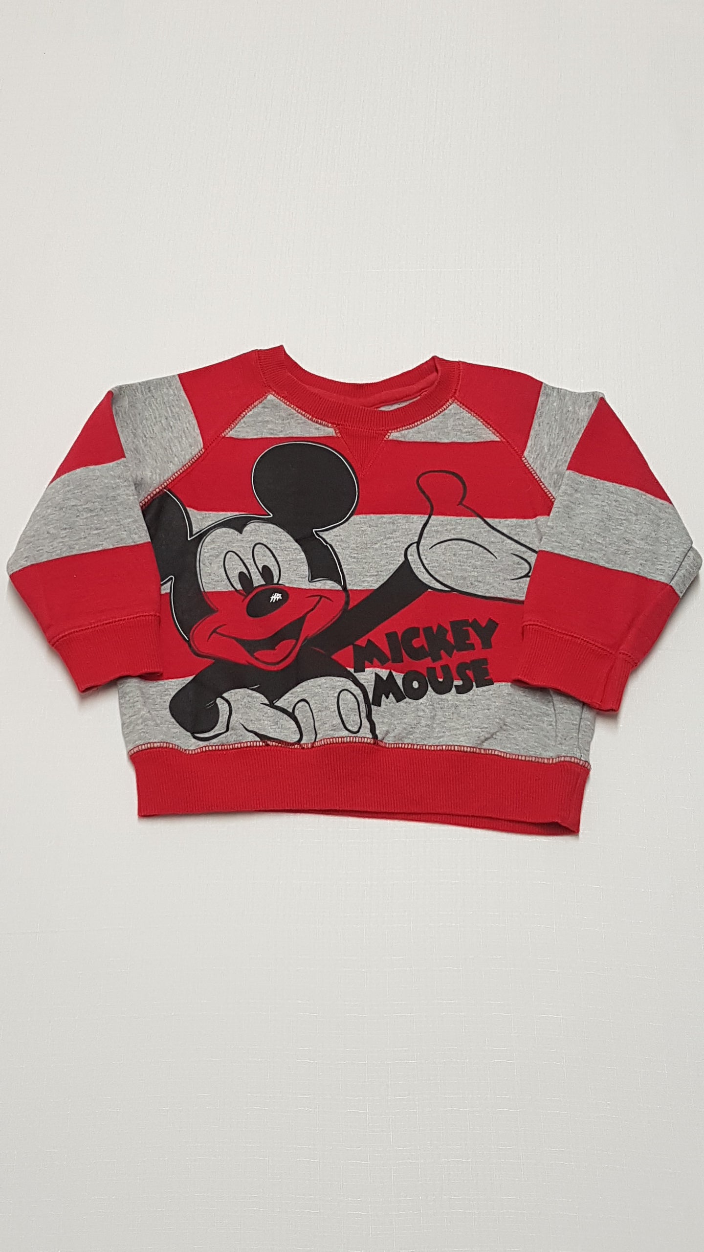 MATALAN MICKEY MOUSE FIGURÁS KISFIÚ PULÓVER 86-92
