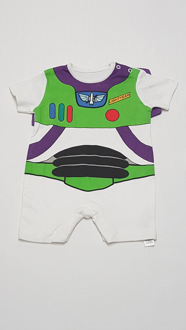 ÚJ DISNEY BABY ARANYOS KISFIÚ PLAYSUIT 56-62 Hover Image