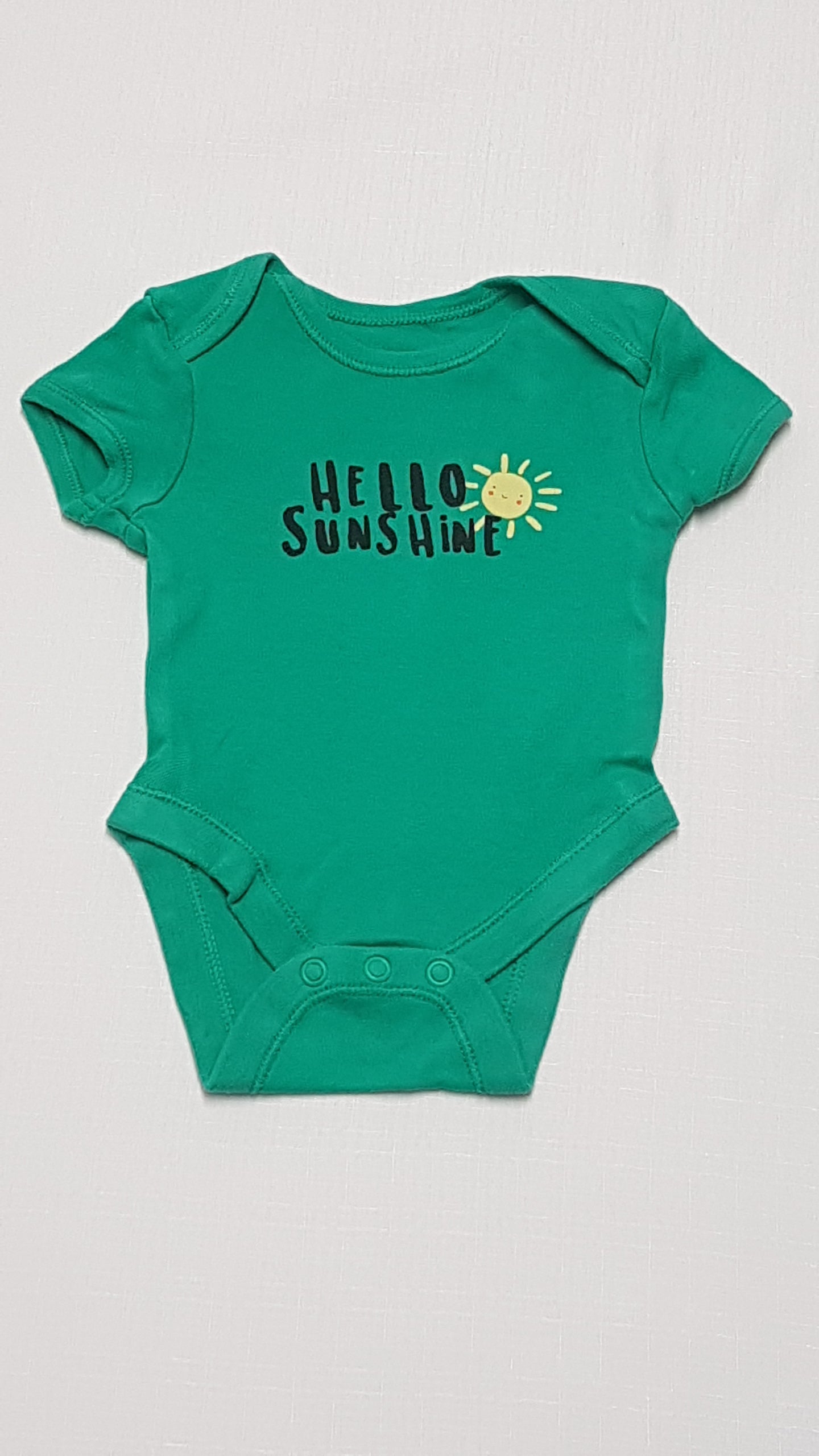 PRIMARK HELLO SUNSHINE FELIRATÚ UNISEX BODY 62