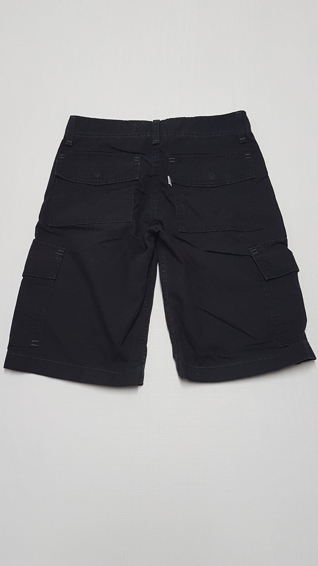 LEVI'S EXTRAMINŐSÉGŰ,FEKETE SZÍNŰ BERMUDA FIÚ FARMERNADRÁG 164 Main Image