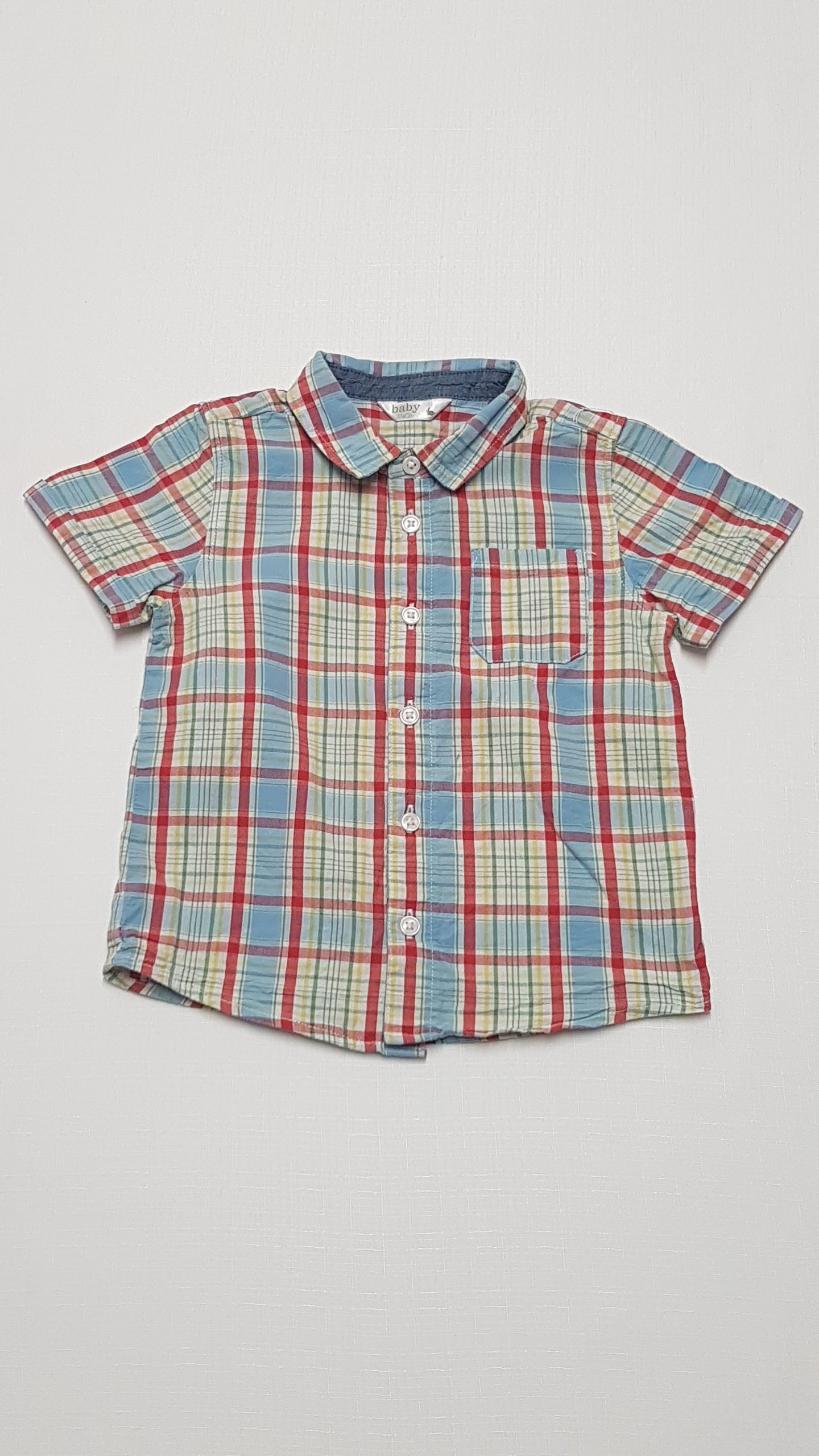 M&CO BABY NAGY KOCKÁS KISFIÚ ING 98