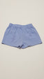 MOTHERCARE VILÁGOSKÉK SZÍNŰ,GUMIS DEREKÚ,UNISEX,PAMUT RÖVIDNADRÁG 86