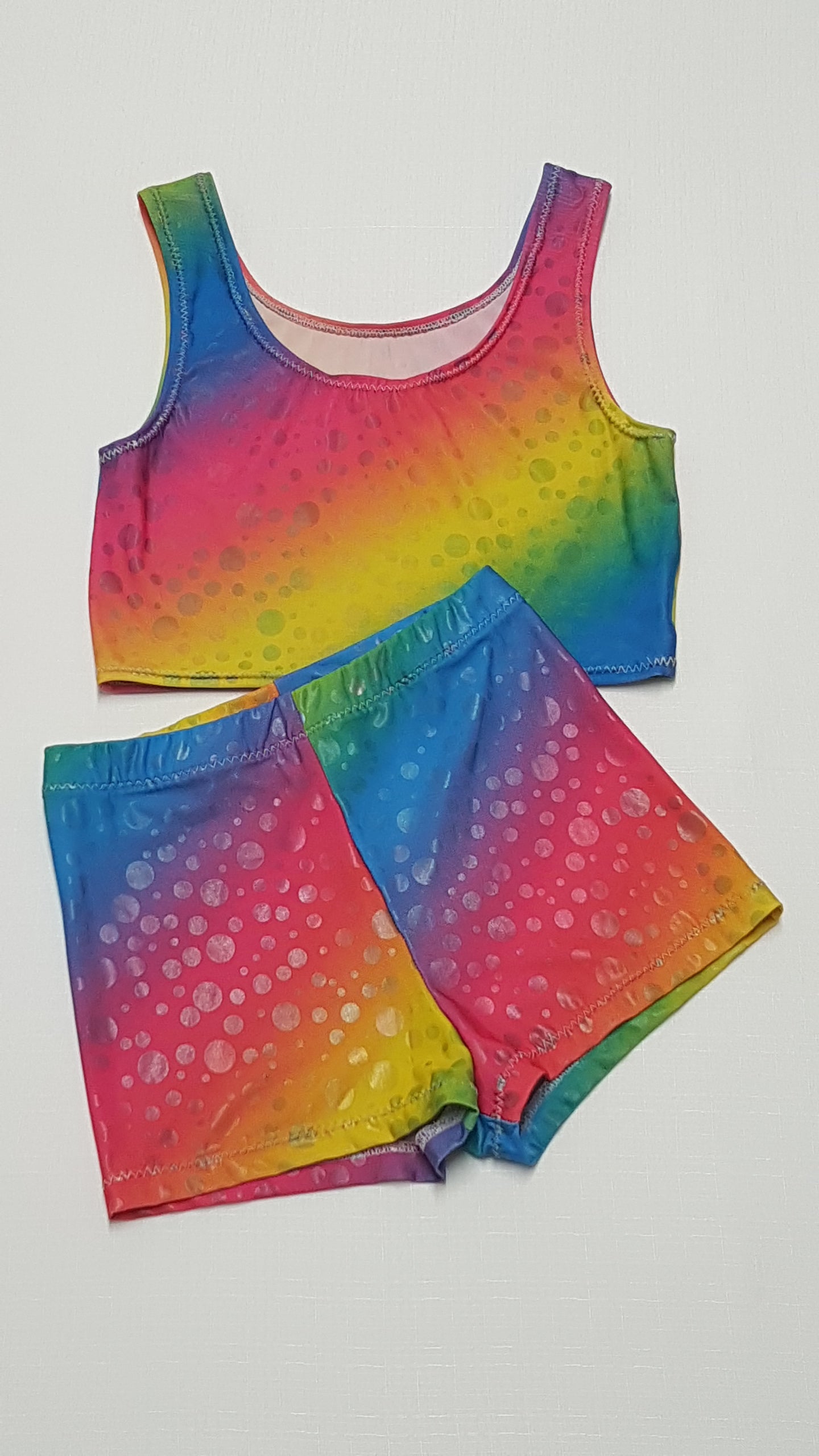 UMERMAID SZIVÁRVÁNY SZÍNŰ,CSAJOS KISLÁNY BIKINI 128-134