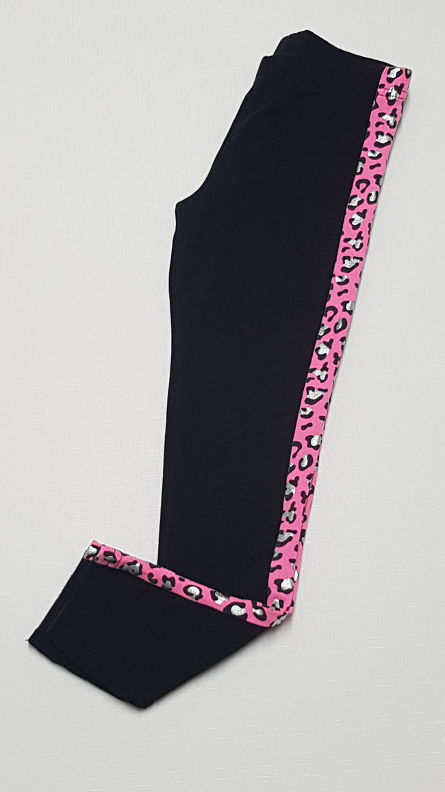F&F KIDS KÉTOLDALT OCELOT MINTÁS KISLÁNY LEGGING 122 Hover Image