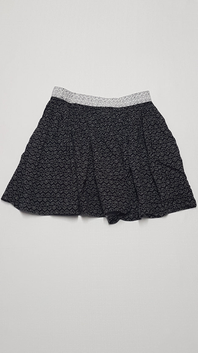 H&M APRÓ MOSOLYGÓ SZÍVECSKÉS,LENGE KISLÁNY SZOKNYA 140 Hover Image