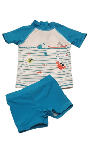 LULLABY HALACSKÁS KISFIÚ FÜRDŐDRESSZ 74