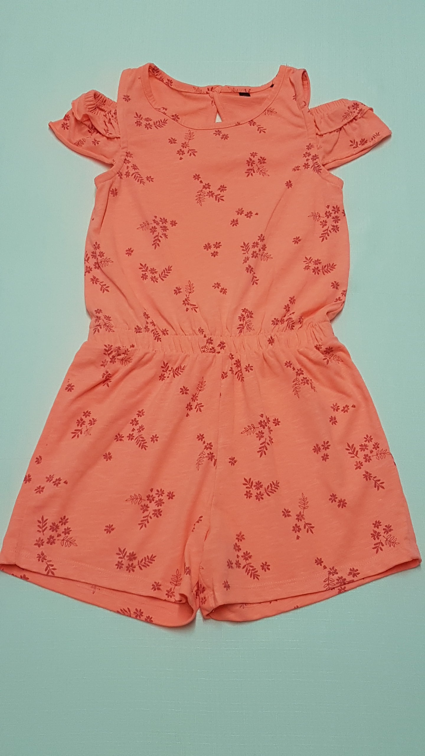 GEORGE VIRÁGMINTÁS KISLÁNY PLAYSUIT 122-128