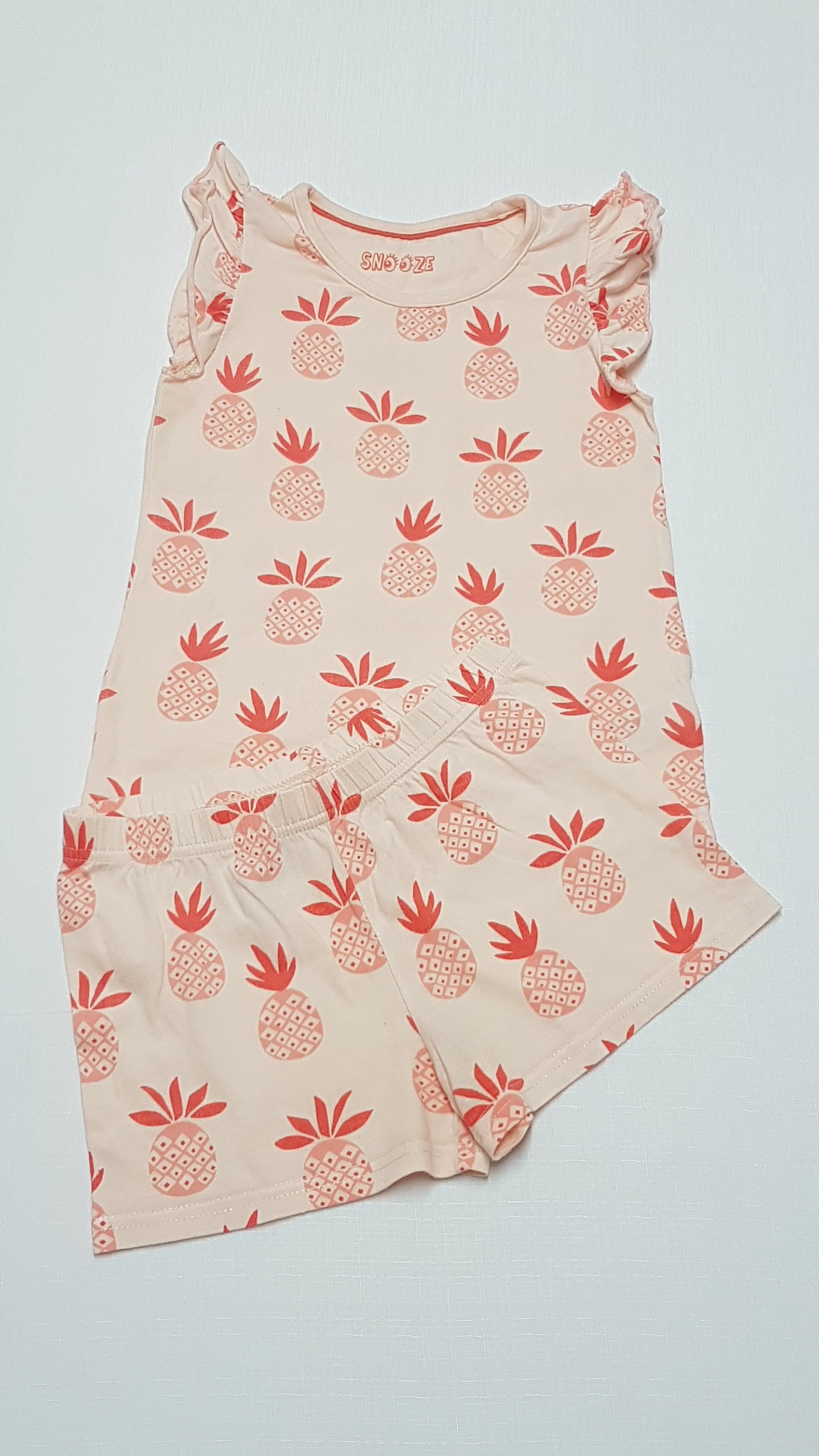 M&S KIDS PAMUT,ANANÁSZ MINTÁS,KISLÁNY SZETT 116