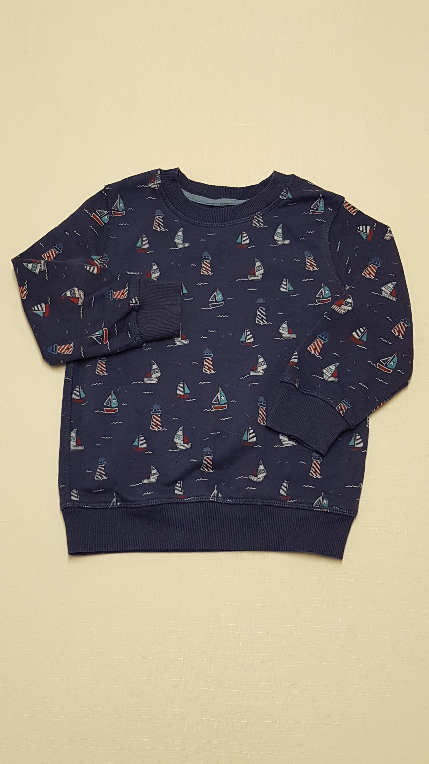 GEORGE VITORLÁS KISFIÚ PULÓVER 104-110