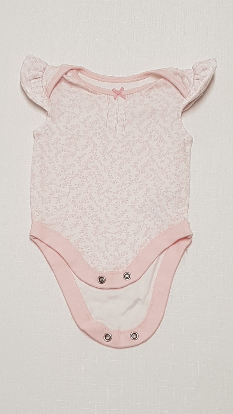 GEORGE FODROS VÁLLÚ,VIRÁGMINTÁS,CSINI KISLÁNY BODY 56-62