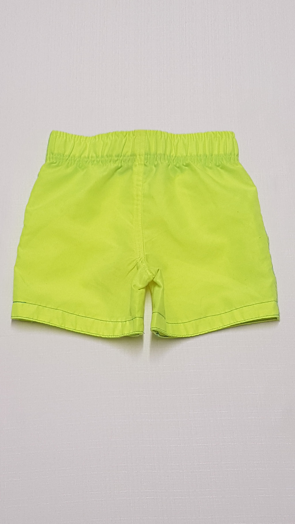 PRIMARK NEON SÁRGA SZÍNŰ KISFIÚ RÖVIDNACI 92