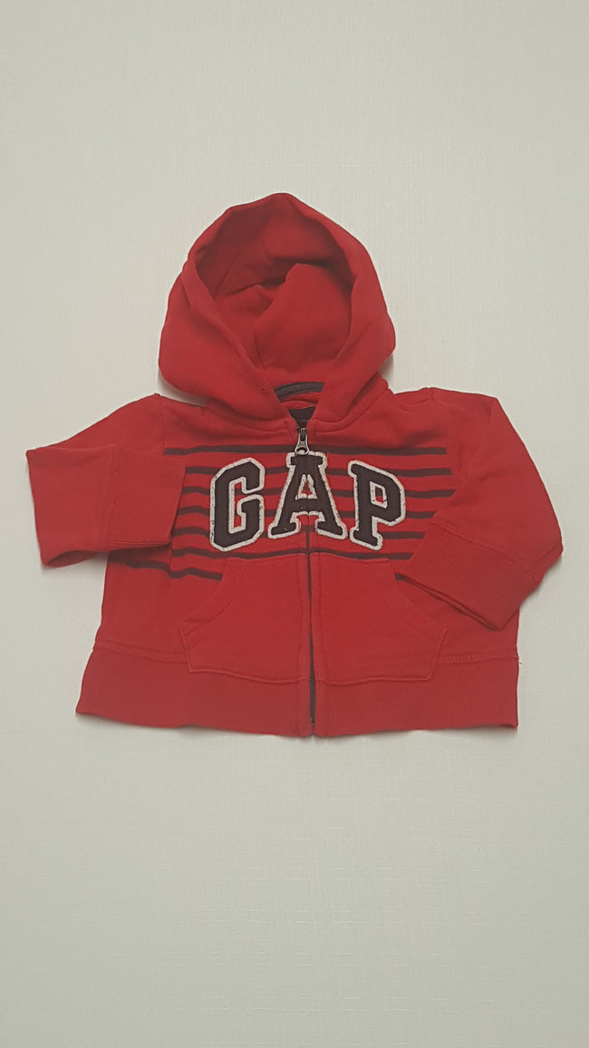GAP KAPUCNIS,CIPZÁROS KISFIÚ PULÓVER 74 Hover Image