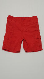 NUTMEG KÉTOLDALT ZSEBESPIROS SZÍNŰ,VÁSZON KISFIÚ RÖVIDNACI,ÁLLÍTHATÓ GUMIS DERÉKRÉSSZEL