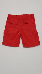 NUTMEG KÉTOLDALT ZSEBESPIROS SZÍNŰ,VÁSZON KISFIÚ RÖVIDNACI,ÁLLÍTHATÓ GUMIS DERÉKRÉSSZEL