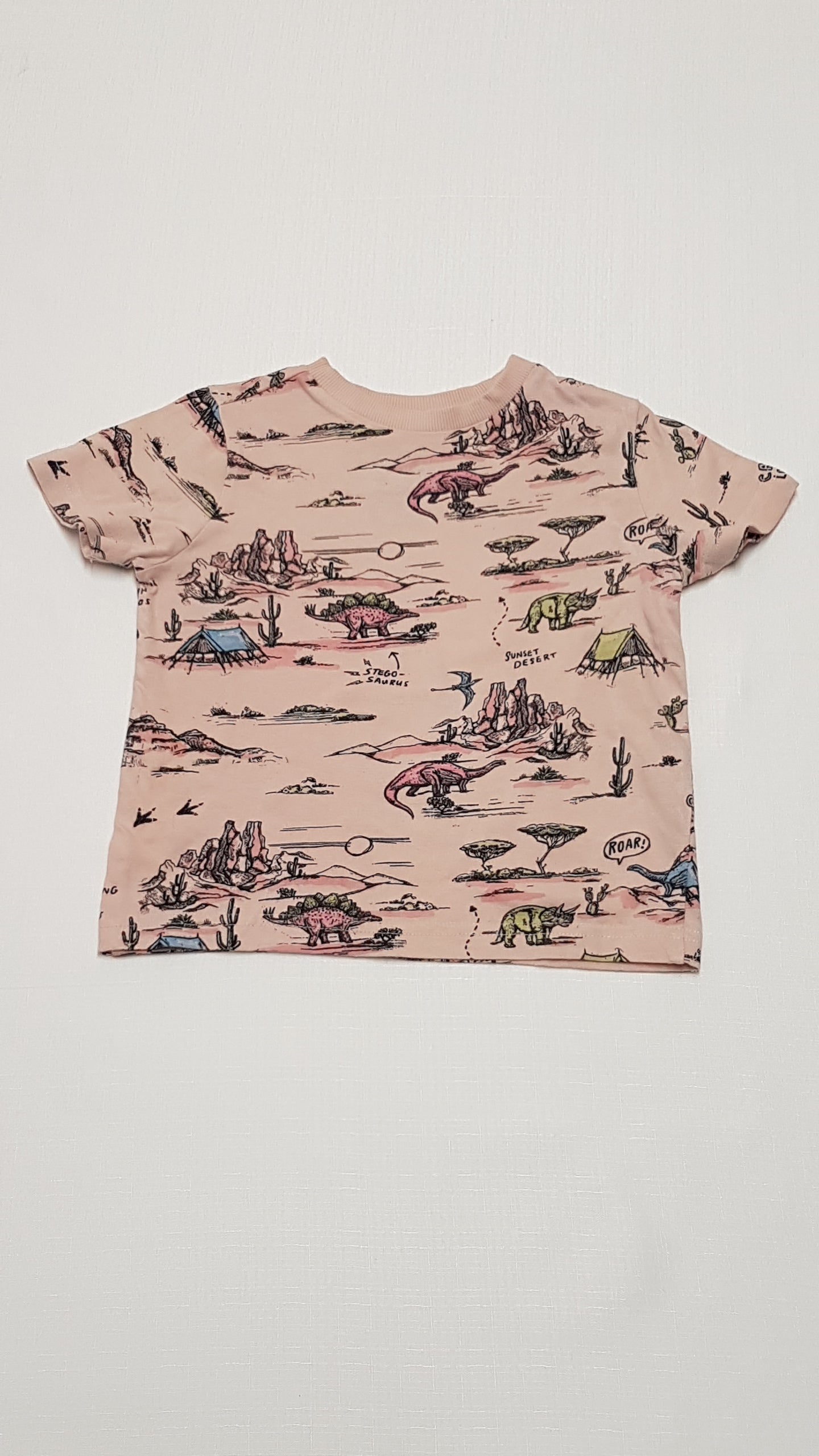 F&F KIDS DÍNÓS KISFIÚ PÓLÓ 80-86