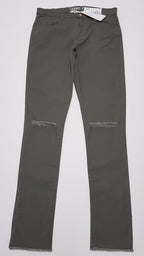 CÍMKÉS H&M OLIVZÖLD SZÍNŰ,TRENDI KISFIÚ FARMERNADRÁG 164-176