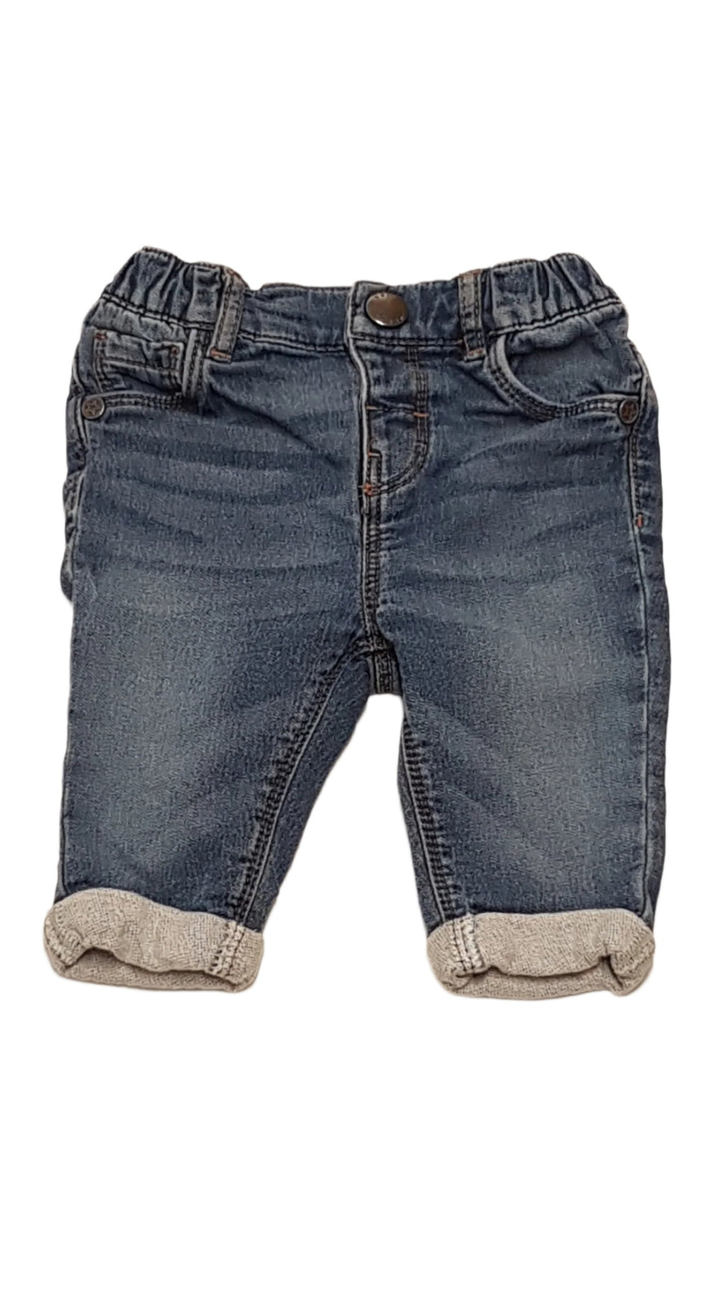 NEXT MINŐSÉGI,UNISEX PUHA FARMERNADRÁG 62