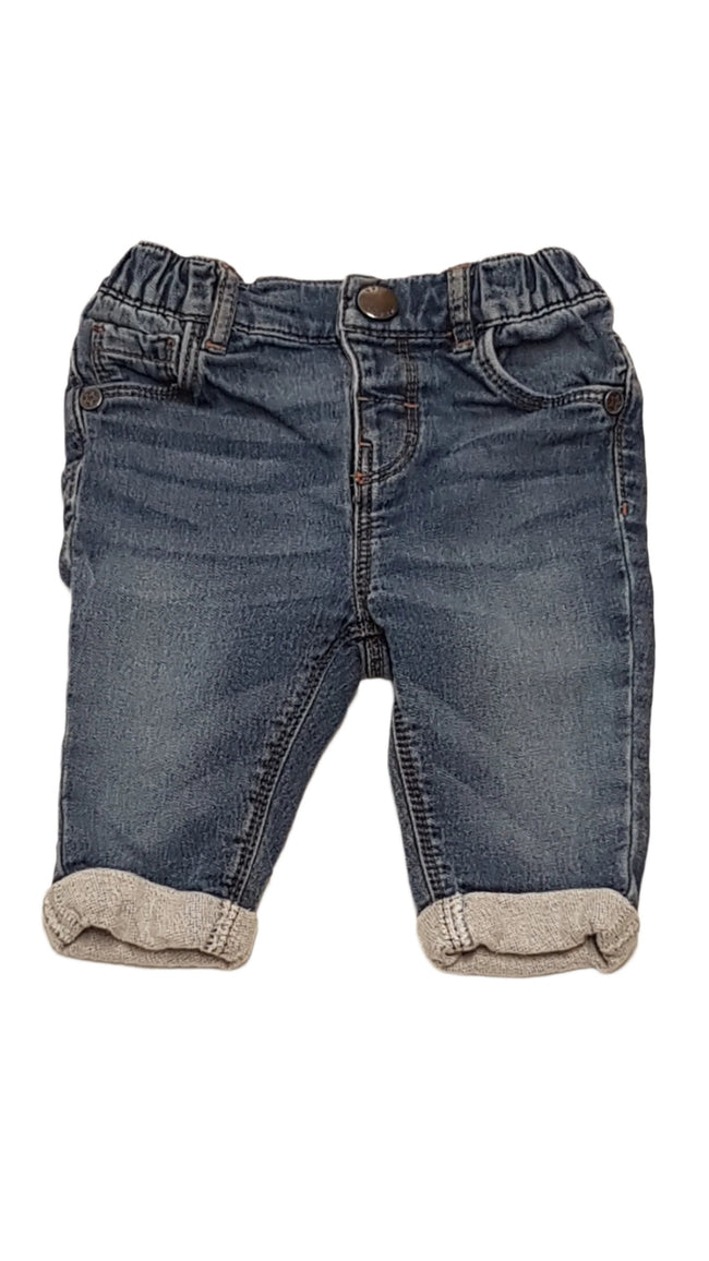 NEXT MINŐSÉGI,UNISEX PUHA FARMERNADRÁG 62 Hover Image