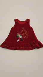 GEORGE DISNEY MINNIE MOUSE CSODASZÉP,TÜKÖRBÁRSONY KISLÁNY RUHÁCSKA 74