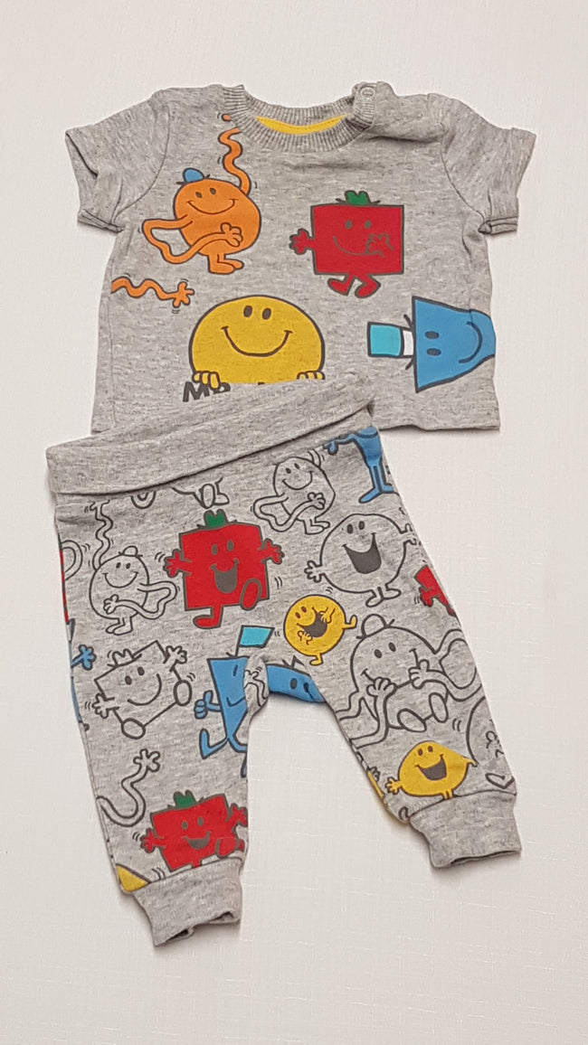 MR.MEN  & LITTLE MISS VIDÁM MINTÁS KISFIÚ SZABADIDŐ SZETT 56 Hover Image